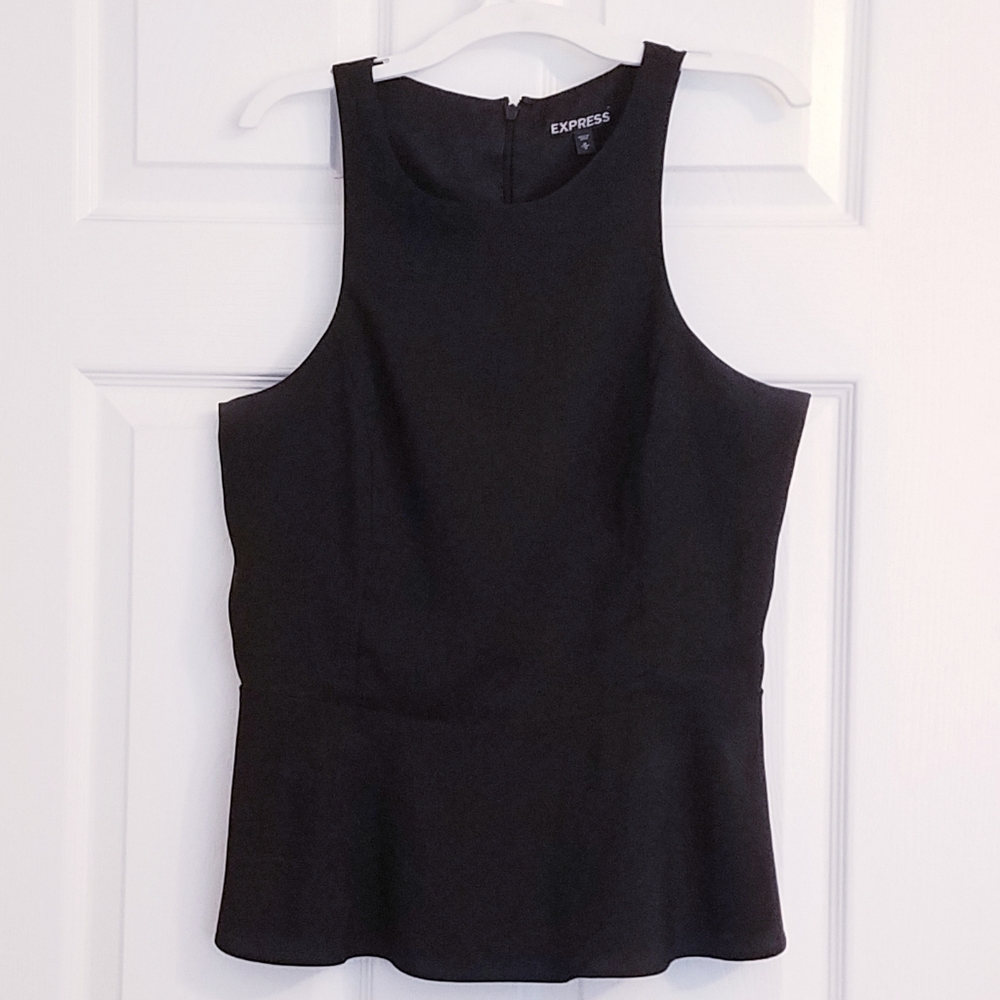 Express Peplum Black top